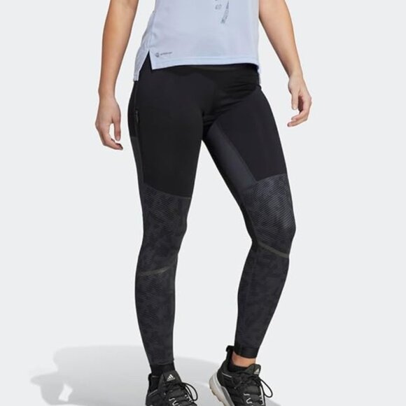 Adidas Terrex Agravic Trail Running Leggings - Picture 1 of 12